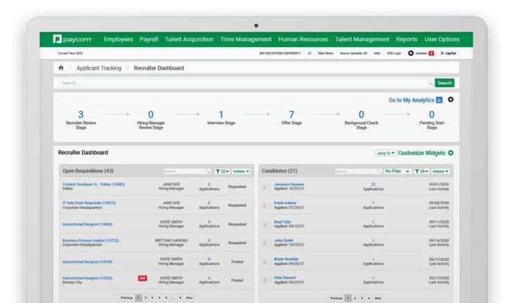 Paycom Vs Paycor Payroll Software Comparison