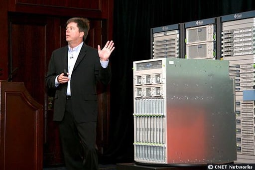 Photos: Sun servers on stage