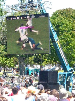 Photos: World Cup larger than life