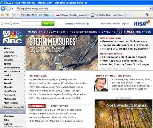 Images: IE 7 beta