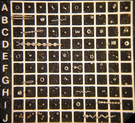 Small, printed parts