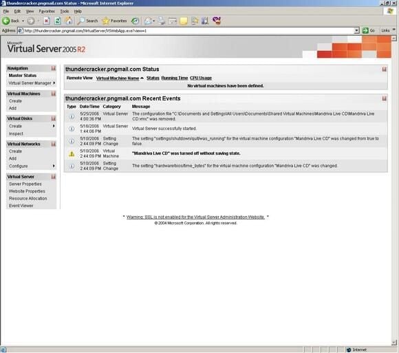Microsoft Virtual Server R2