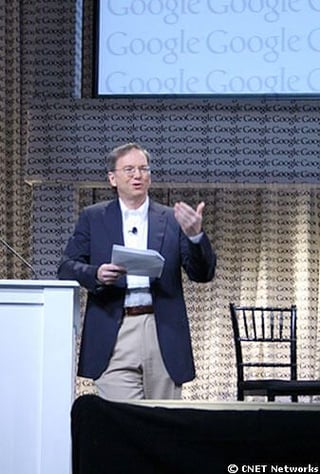 Google CEO Eric Schmidt