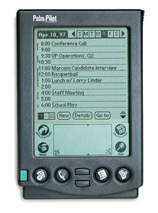 Photos: 10 years of Palm handhelds