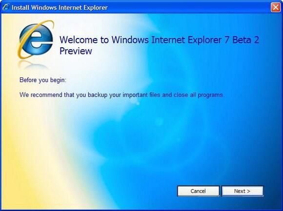 Images: Internet Explorer 7 Beta 2