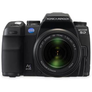 Photos: Konica and Sony SLRs