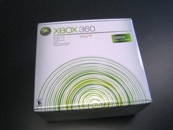Xbox 360 unopened box
