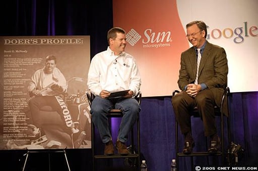 Photos: Sun, Google execs outline partnership