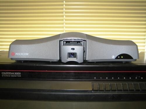 Photos: Polycom V500 video conferencing system