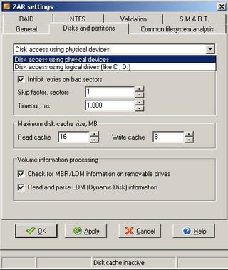Zero Assumption Recovery (ZAR) screenshots