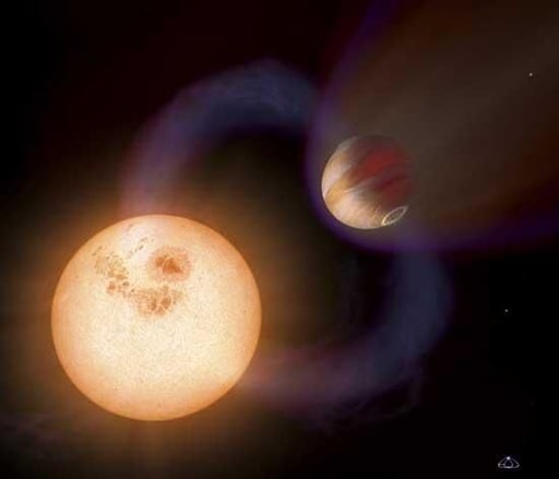 Red-hot planet