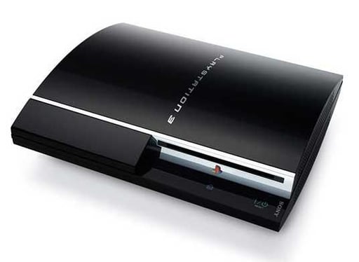 PS3 top view