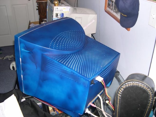 Blue light monitor mod