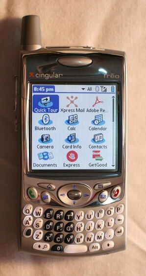 Replace a cracked Palm Treo handheld housing