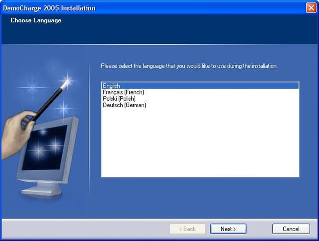 DemoCharge 2005: The Right Tool for the Job?