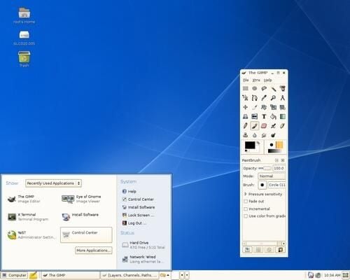 Setting up Apache as a Web server under Linux via GUI