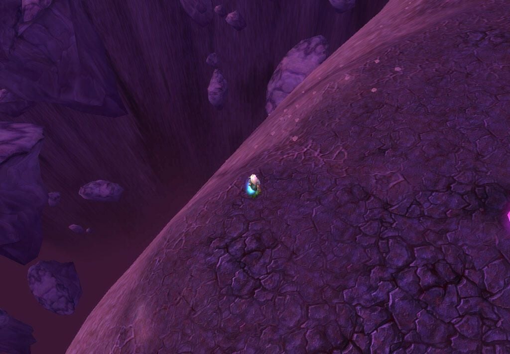 Several areas of interest in Outland in the World of Warcraft