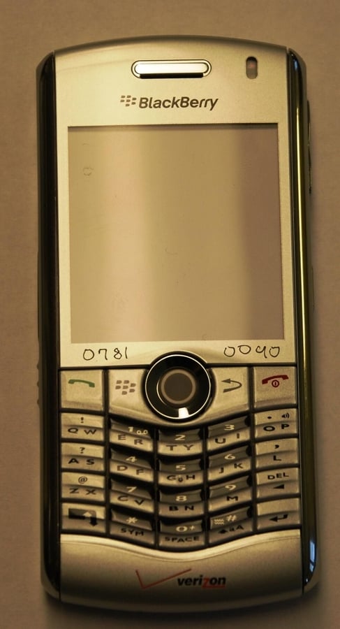 A first look at the Blackberry Pearl from Verizon Wireless