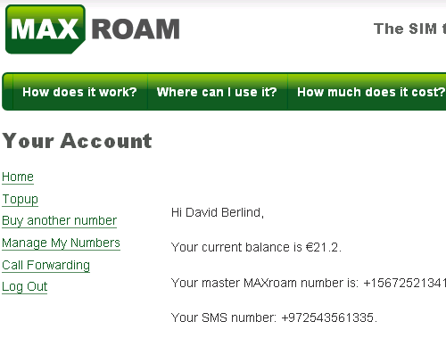 MaxRoam drives cost/complexity out of international roaming