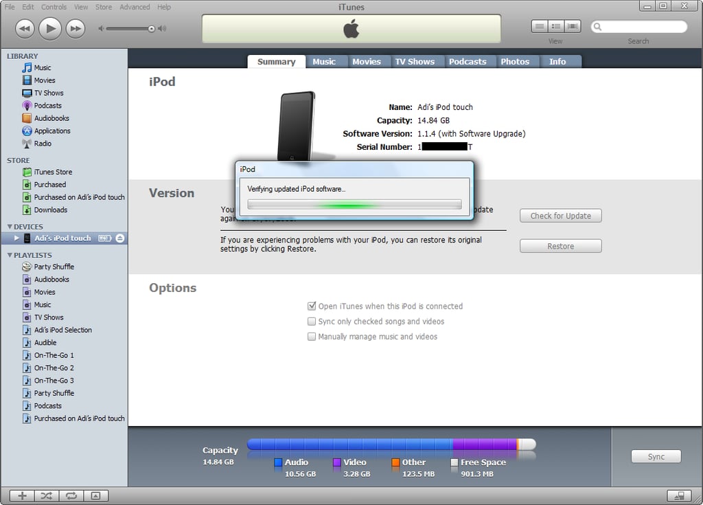 iPod touch 2.0