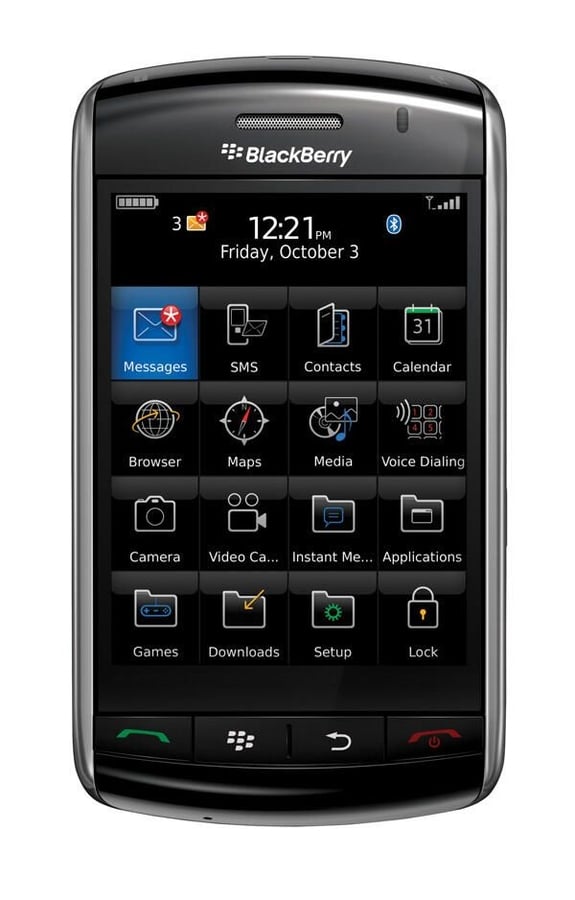 Gallery: Touchy, feely BlackBerry Storm