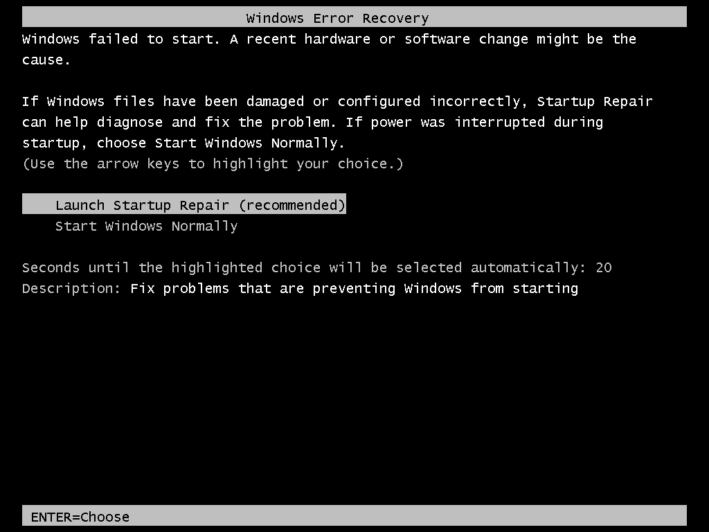 Windows 7 – Heal thyself!