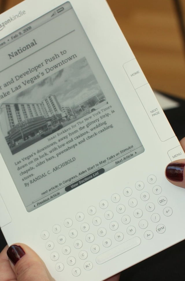 Amazon Kindle 2 Up Close and Personal