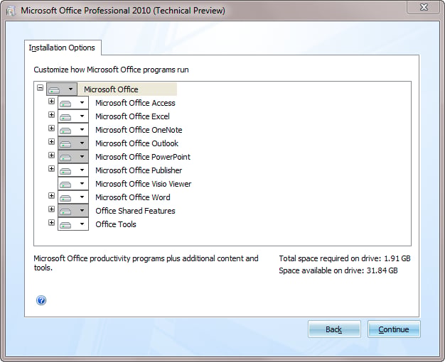 An early look at Office 2010
