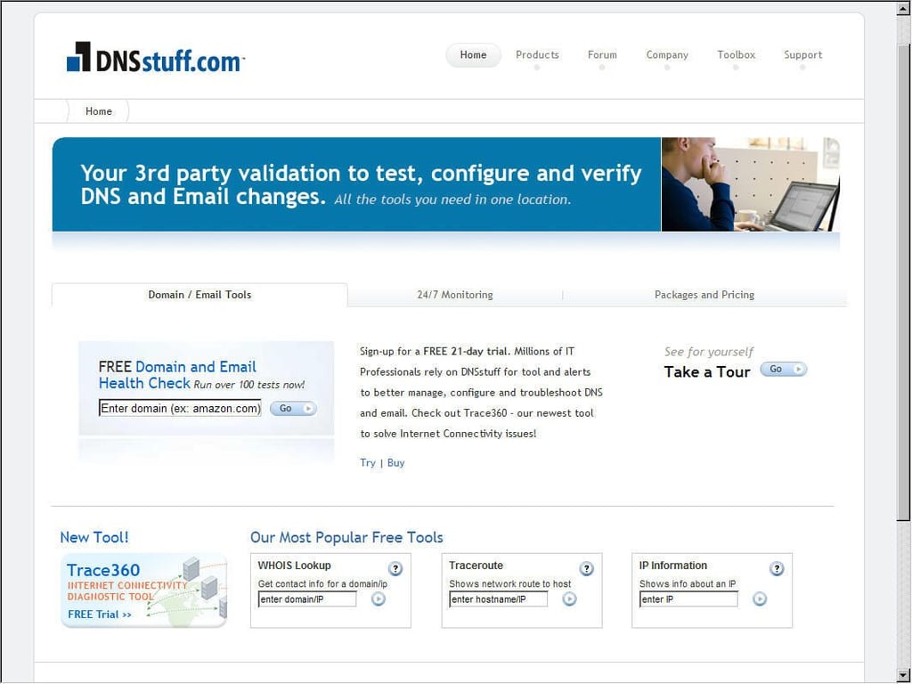 Product Spotlight: DNSstuff