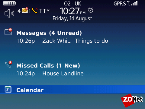 Screenshots: Leaked upcoming BlackBerry OS