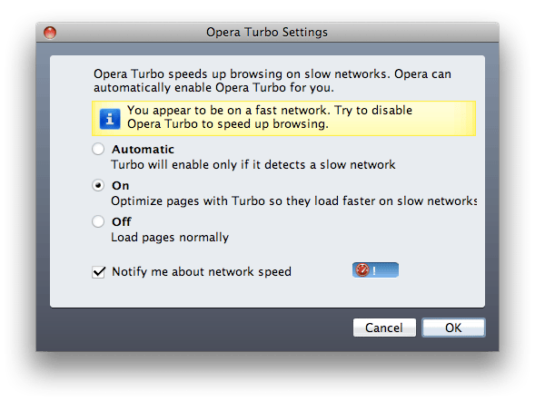 New features in Opera 10 release candidate