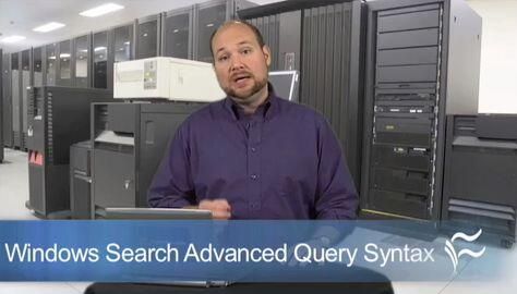 TR Dojo: Find files within a date range using Windows Search Advanced Query Syntax