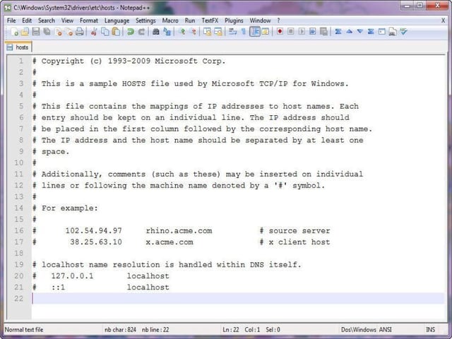 Spotlight: Notepad++ text editor