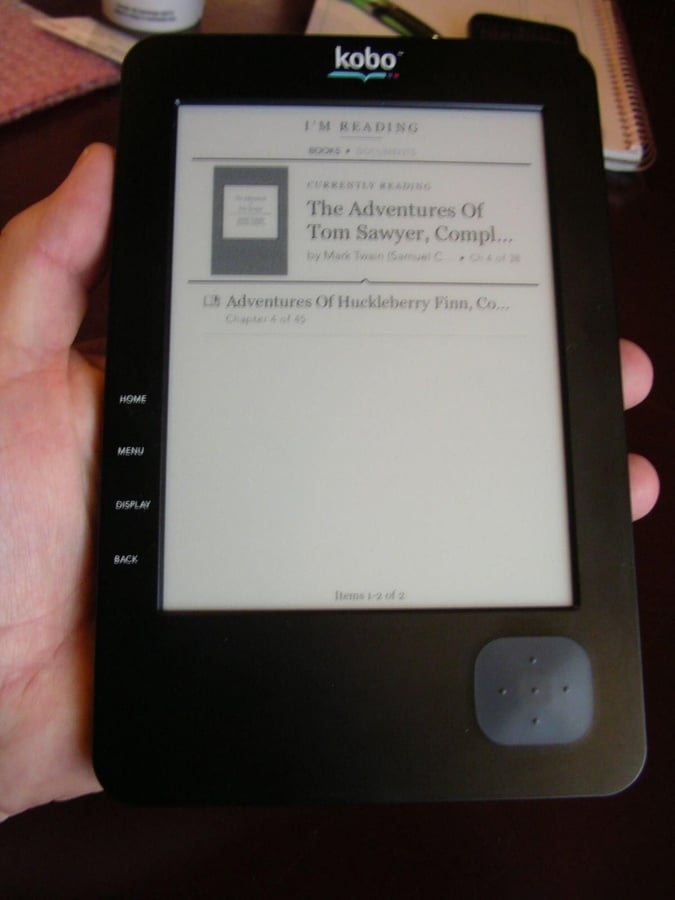 Image Gallery: First look at the Kobo eReader