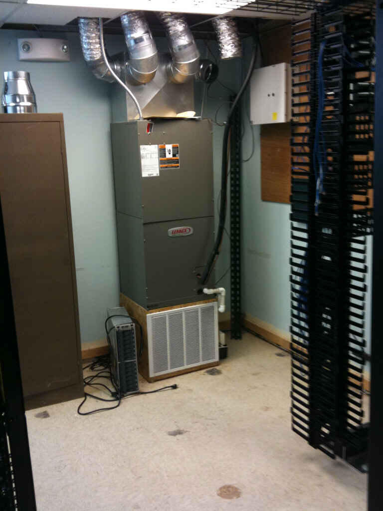 Server room makeover at Westminster College