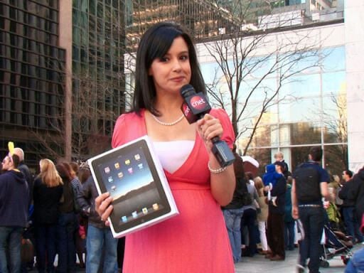 Apple’s iPad launches in New York City