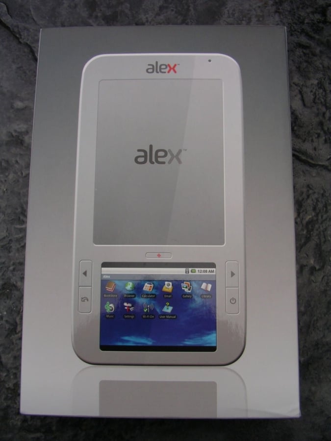 Image Gallery: First look at the Alex dual screen eReader