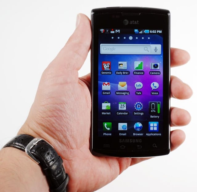 Samsung Captivate (Galaxy S) photos: Slickest of the Androids?