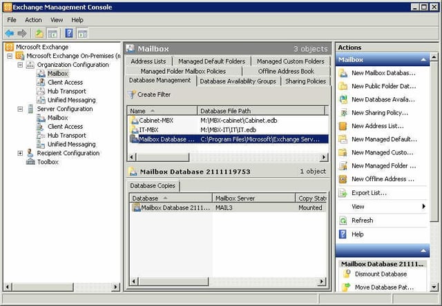 Back up Microsoft Exchange 2010 with Windows Server Backup