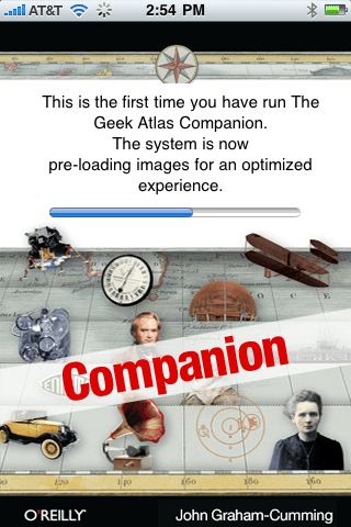 The Geek Atlas Companion iPhone app