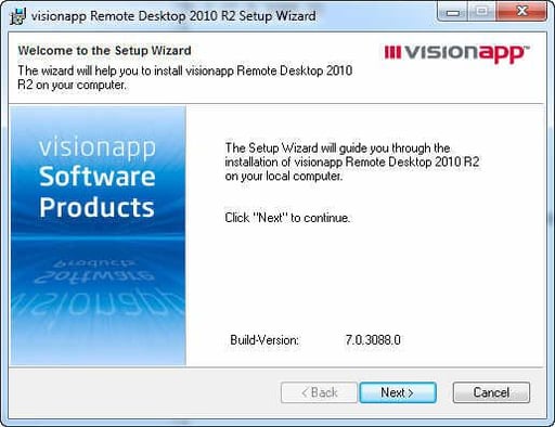 Spotlight: visionapp Remote Desktop 2010 R2