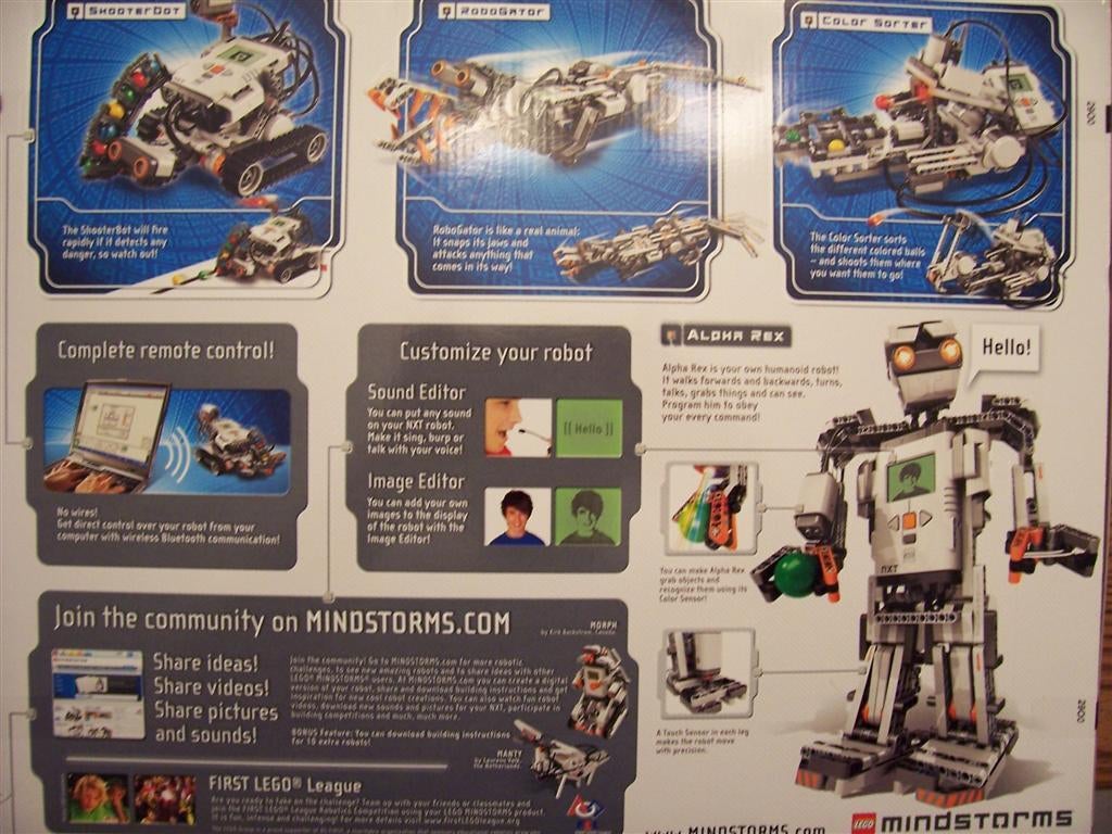 Spotlight: LEGO Mindstorms NXT 2.0 programmable robotic toy