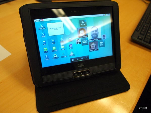First look at Cisco Cius tablet and AppHQ platform