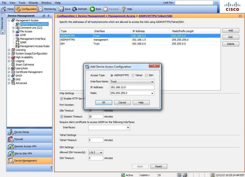 Shoebox: Cisco ASA