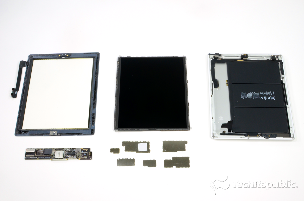 Cracking Open the Apple iPad 2012 (Wi-Fi) | TechRepublic