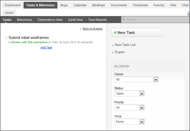 Zoho Projects