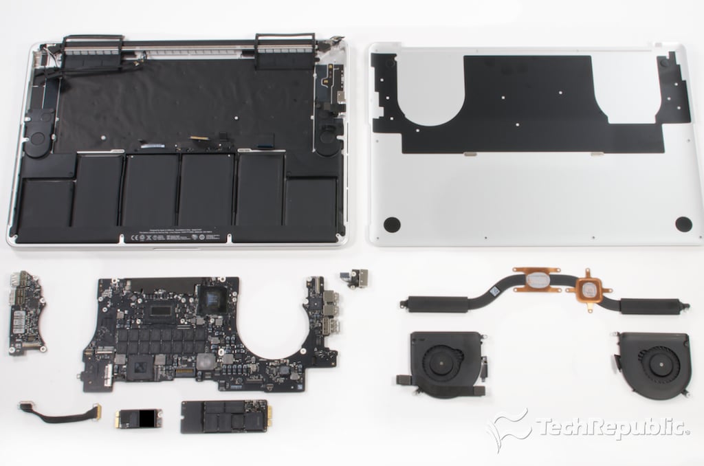 Cracking Open the Apple MacBook Pro with Retina Display