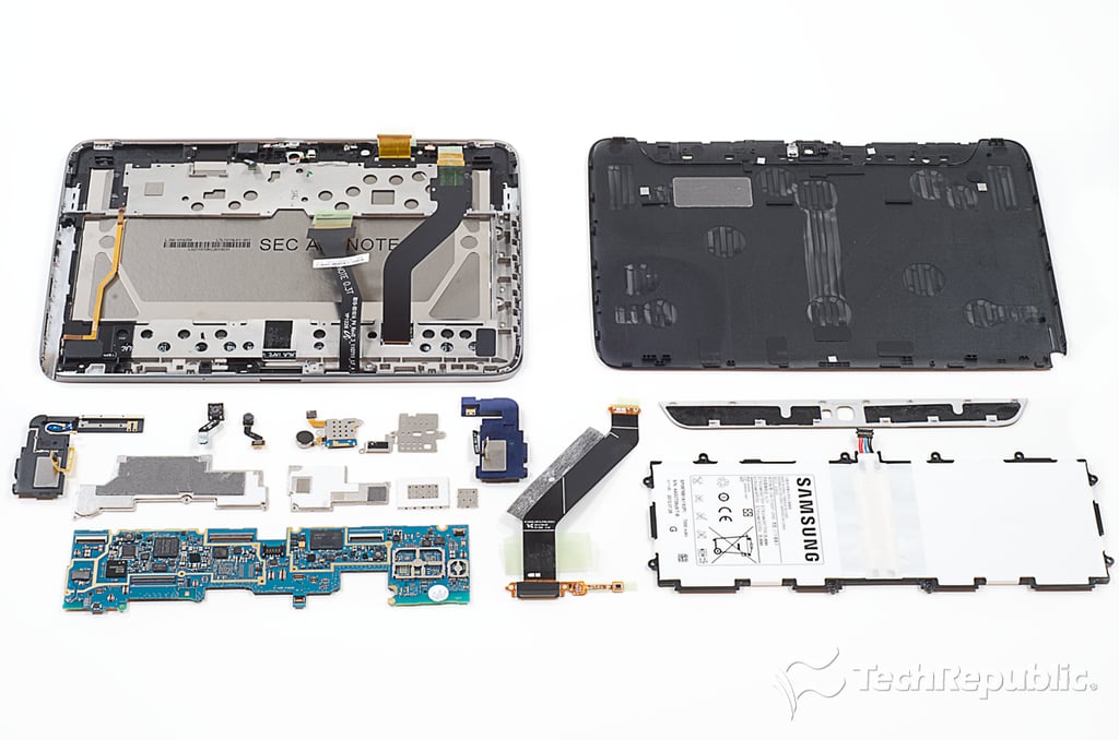 Cracking Open the Samsung Galaxy Note 10.1