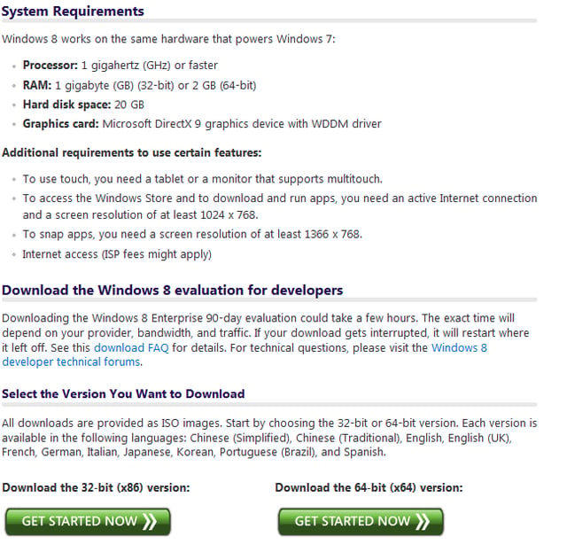 Slideshow: Install Windows 8 Enterprise for a free evaluation