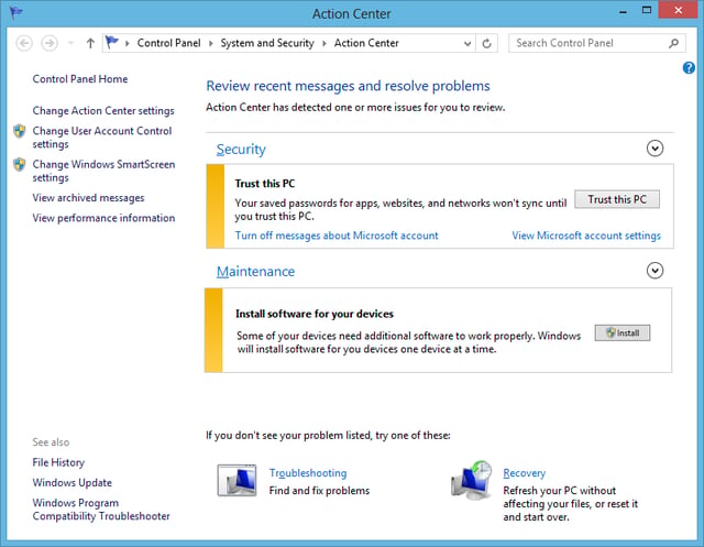 Configure the Microsoft Touch Mouse in Windows 8